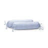 The Baby Atelier 100% Organic Baby Bolster Cover Set with fillers Blue and White Stripes - TBA1982 - 64