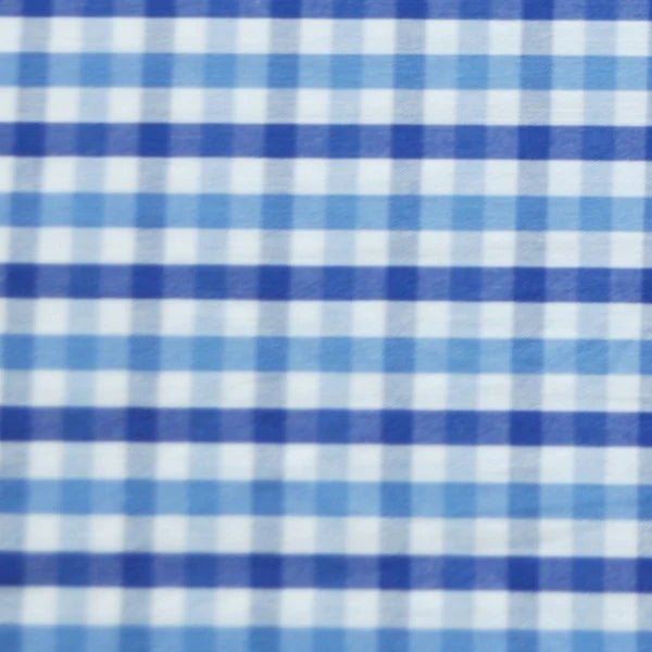 The Baby Atelier 100% Organic Baby Bolster Cover Set without fillers Shaded Blue Checks - Bolster Covers