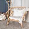 The Baby Atelier 100% Organic Baby Pillow Cover with filler Off White - TBA1982 - 4022