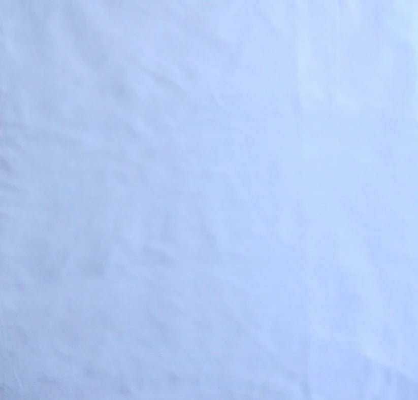 The Baby Atelier 100% Organic Baby Pillow Cover without fillers Light Blue - Baby Pillow