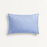 The Baby Atelier 100% Organic Baby Pillow Cover without fillers Light Blue - Baby Pillow