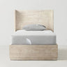 The Baby Atelier 100% Organic Fitted Single Sheet Grey Comb - TBA1982 - 9093