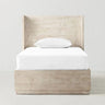 The Baby Atelier 100% Organic Fitted Single Sheet Off White - TBA1982 - 9022