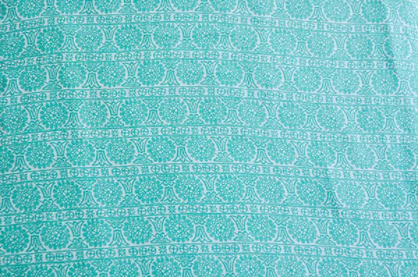 The Baby Atelier 100% Organic Green Mehendi Print Organic Hooded Towel - TBA1982 - 13076