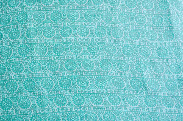 The Baby Atelier 100% Organic Green Mehendi Print Organic Junior Towel - Kids Towels