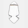 The Baby Atelier 100% Organic Grey Bandhani Print Organic Hooded Towel - TBA1982 - 13077