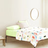 The Baby Atelier 100% Organic Junior Bed Cover Single Rainbow Vegetables - TBA1982 - 22003