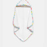 The Baby Atelier 100% Organic New Coloured Flower Organic Hooded Towel - TBA1982 - 13083