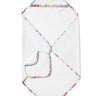 The Baby Atelier 100% Organic New Coloured Flower Organic Hooded Towel Set - TBA1982 - 18083