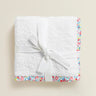 The Baby Atelier 100% Organic New Coloured Flower Organic Junior Towel - TBA1982 - 14083