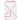 The Baby Atelier 100% Organic Pink Line Drawing Organic Hooded Towel Set - TBA1982 - 18087