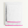 The Baby Atelier 100% Organic Pink Line Drawing Organic Junior Towel Set - TBA1982 - 17087