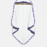 The Baby Atelier 100% Organic Purple and White Spots Organic Hooded Towel - TBA1982 - 13006