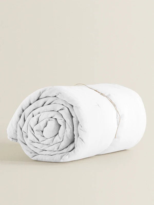 The Baby Atelier 100% Organic Single Duvet Cover Off White - TBA1982 - 16022