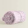 The Baby Atelier 100% Organic Single Duvet Cover Red Flower - TBA1982 - 16085