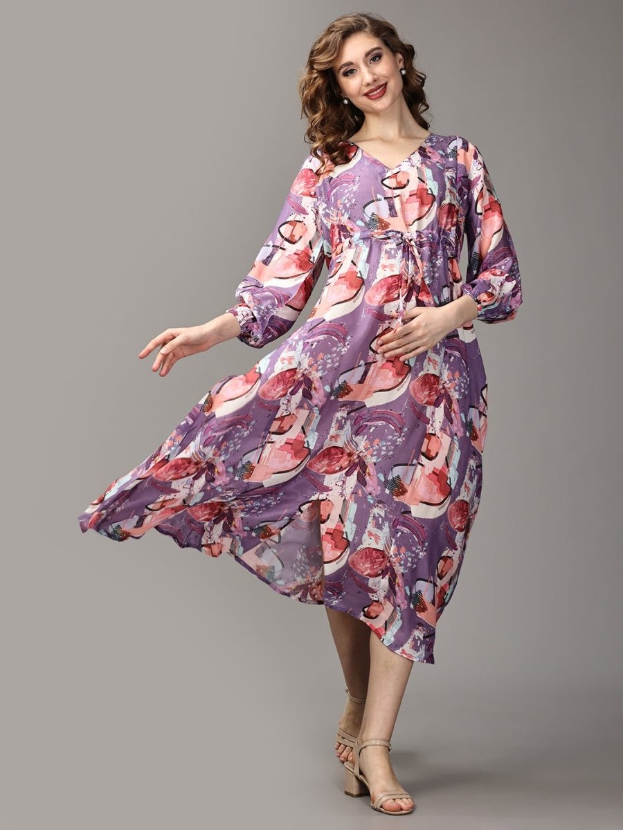 The Beloved Maternity and Nursing Dress - DRS-SK-TBLVD-S