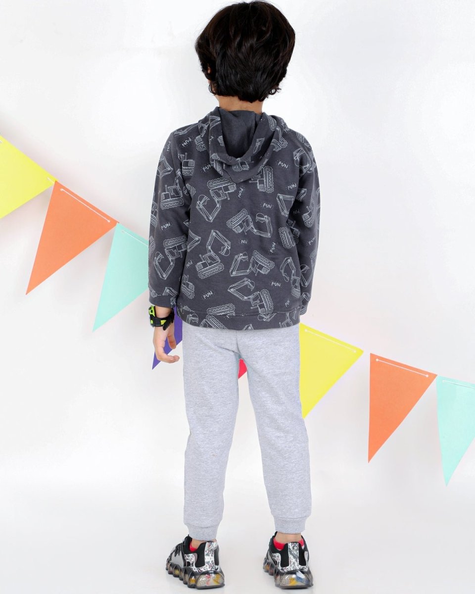 The Excavator Hooded Sweatshirt - KS-GJCBP-1-2