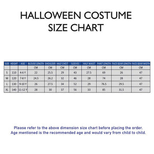 The Genie,Kids Halloween Costume Fancy Dress Up - 4 - 6 Years Halloween