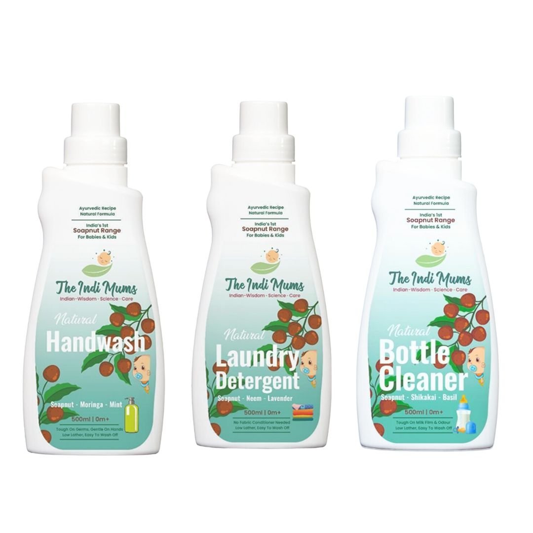 The Indi Mums Baby Weaning Combo | 3X 500ML - BD05_BC1HW1LD1