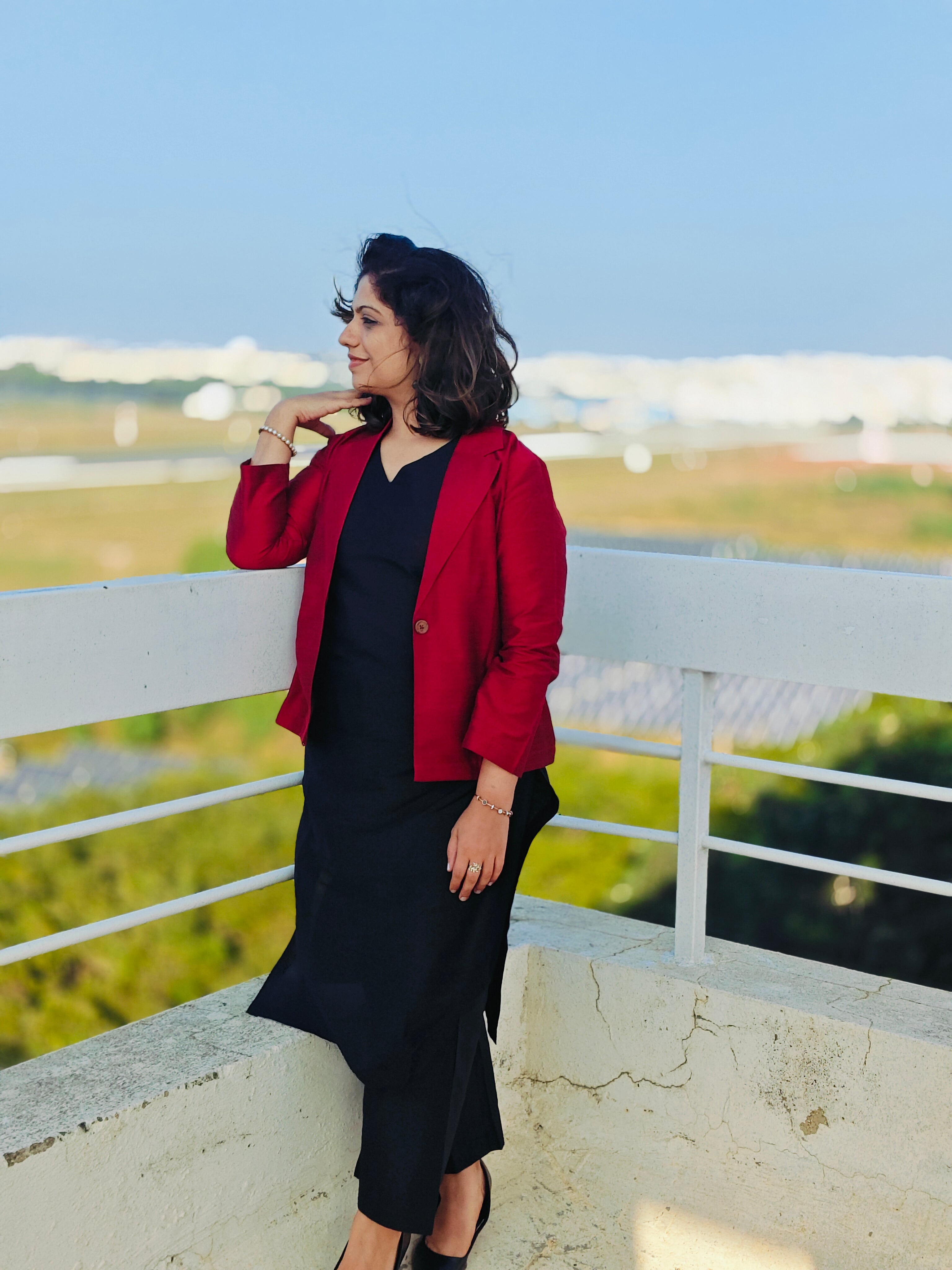 The Modern Muse Women's Silk Jacket Kurta set - WES - SK - TMDMS - S