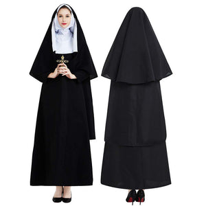 The Nun Adults Halloween Costume Fancy Dress Up - M Halloween