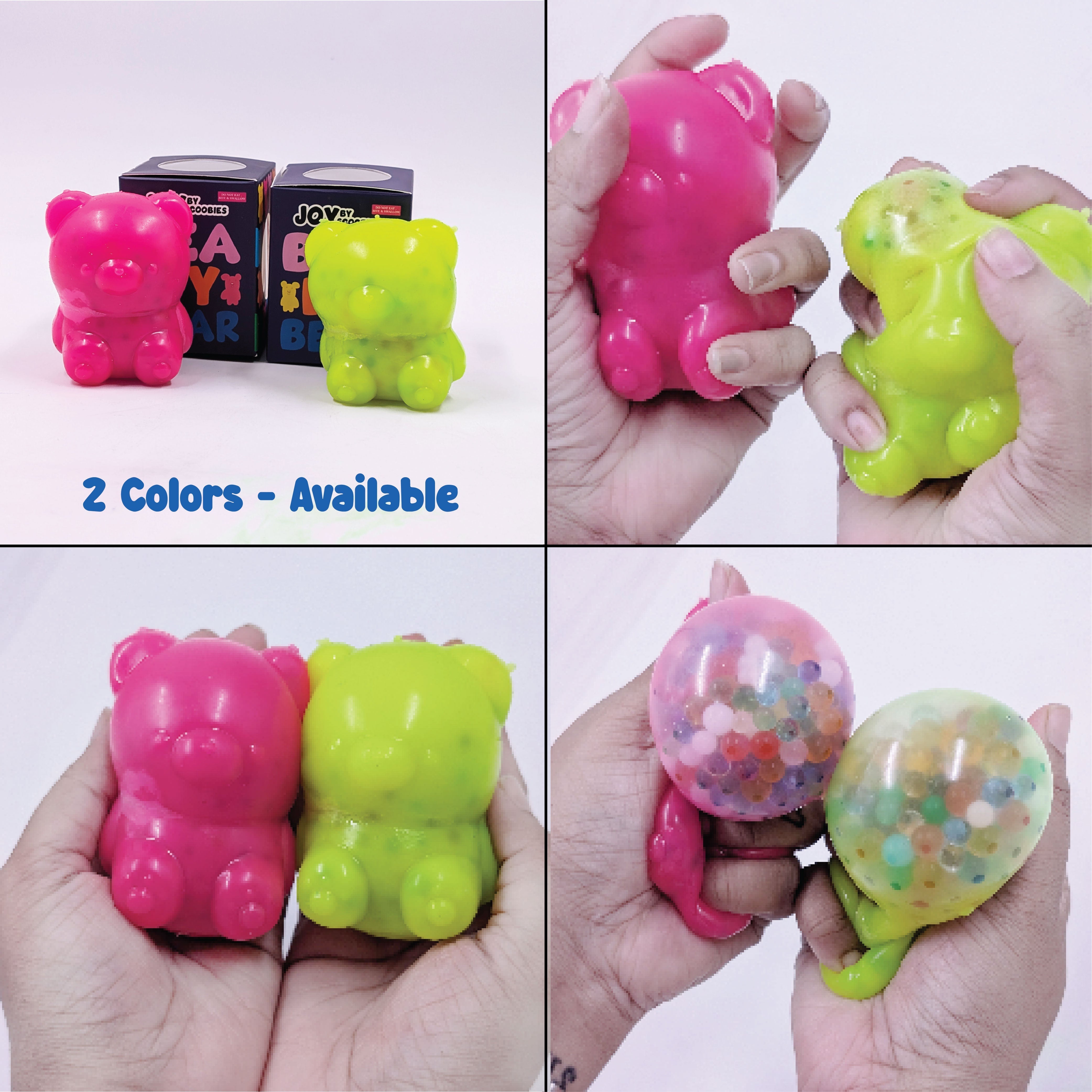 JOY BY SCOOBIES Beady Bear