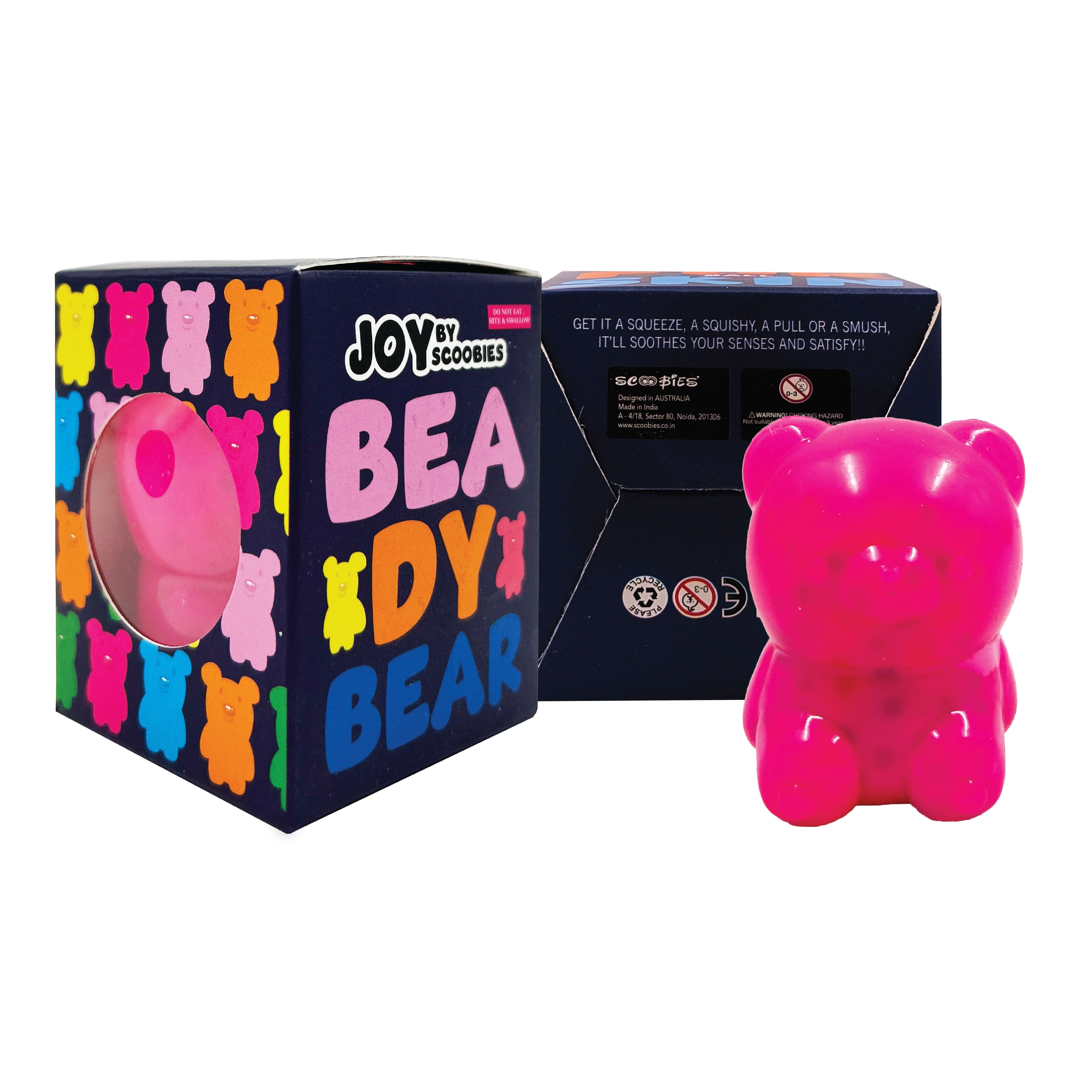 JOY BY SCOOBIES Beady Bear