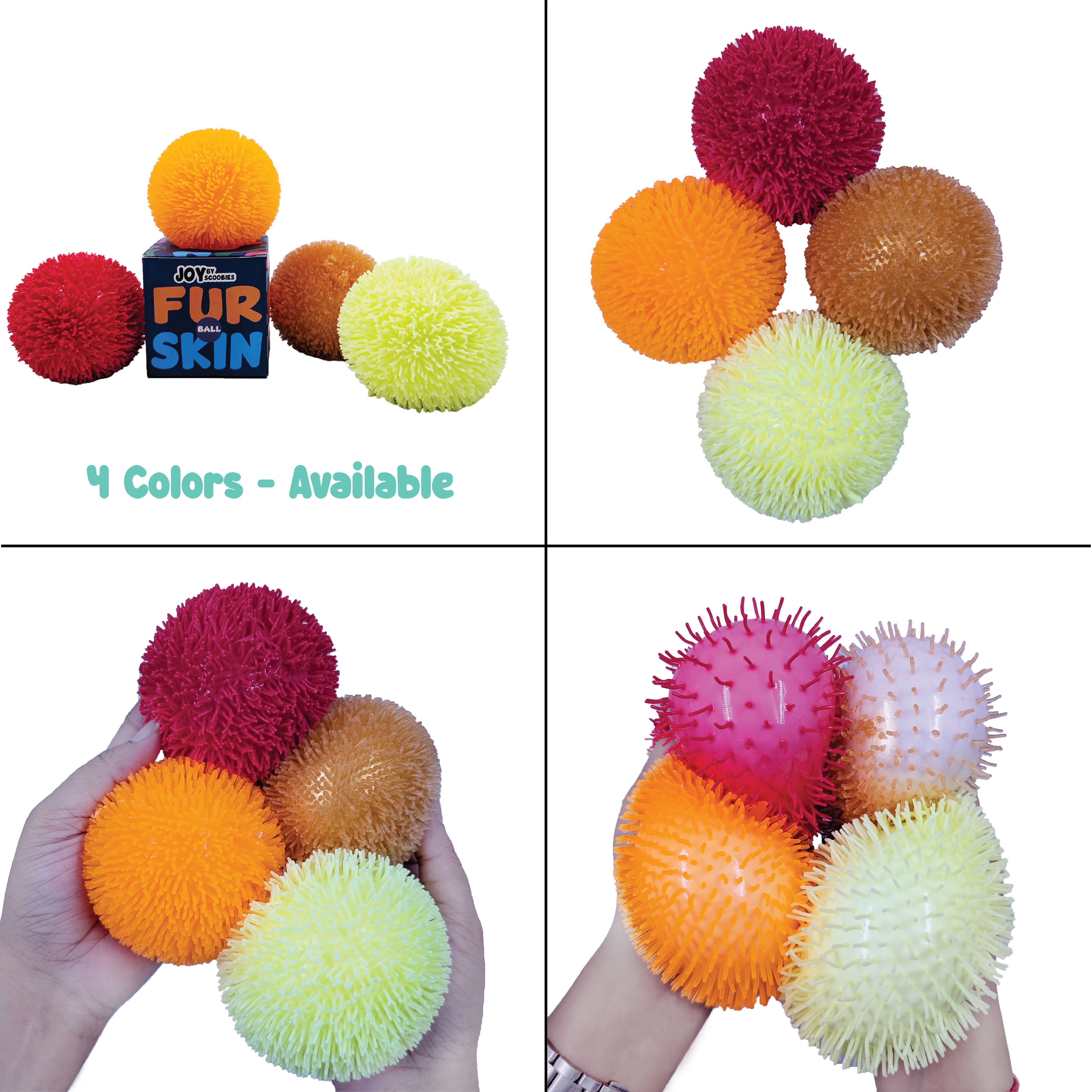 JOY by Scoobies Fur Skin Ball