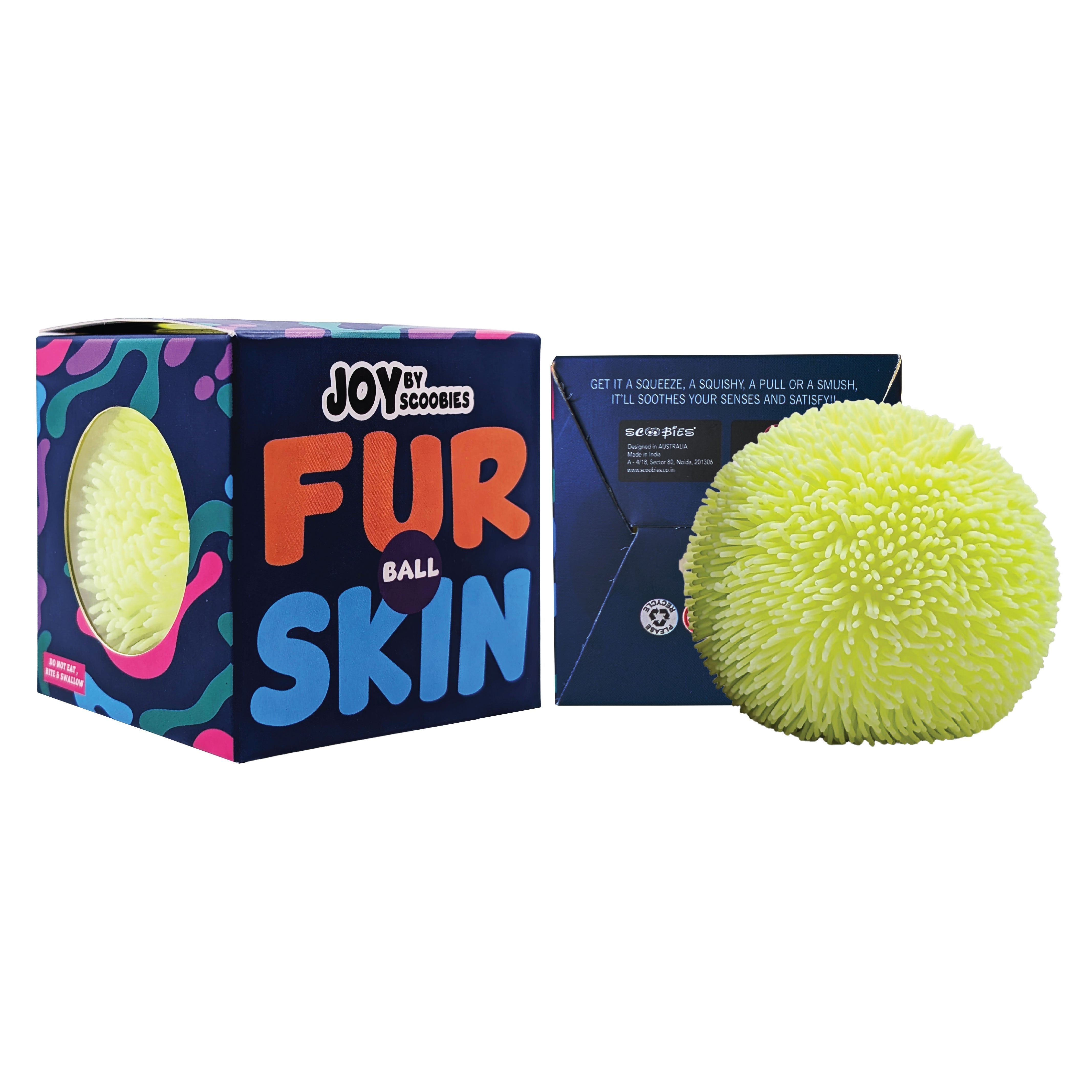 JOY by Scoobies Fur Skin Ball