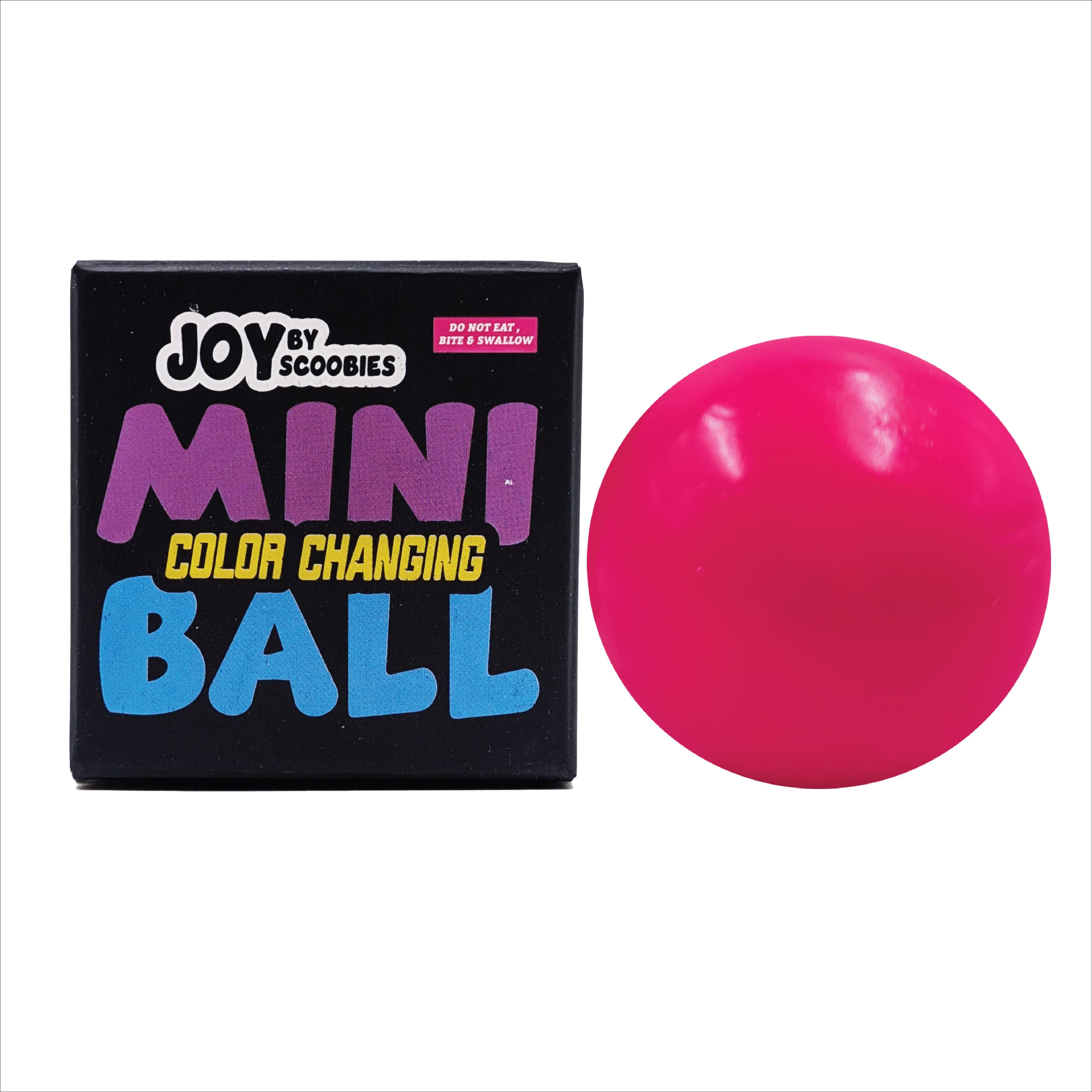 JOY BY SCOOBIES Mini Colour Changing Ball
