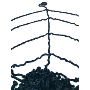 Thick 4 feet Black Spider web for Halloween Décor - Little Surprise BoxThick 4 feet Black Spider web for Halloween Décor
