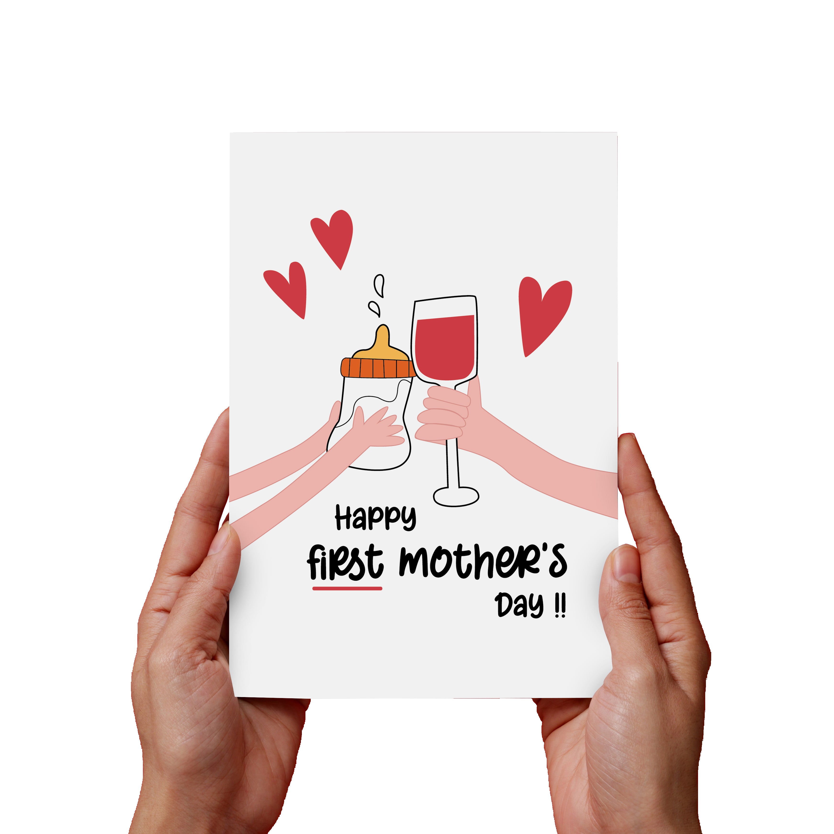 Oye Happy Happy First Mother's Day Card for New Moms