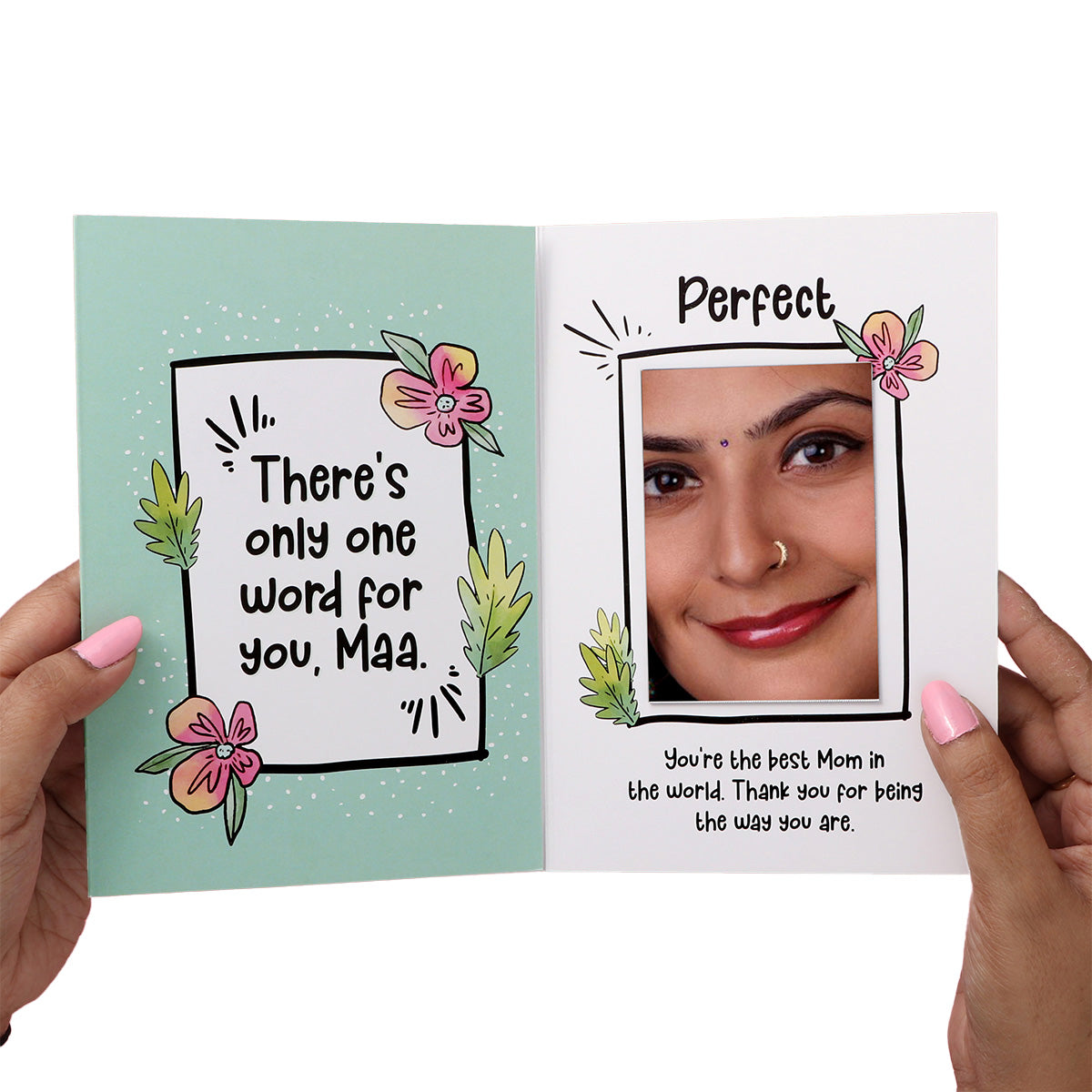 Oye Happy Mirror Card for Mom – Mother's Day Edition