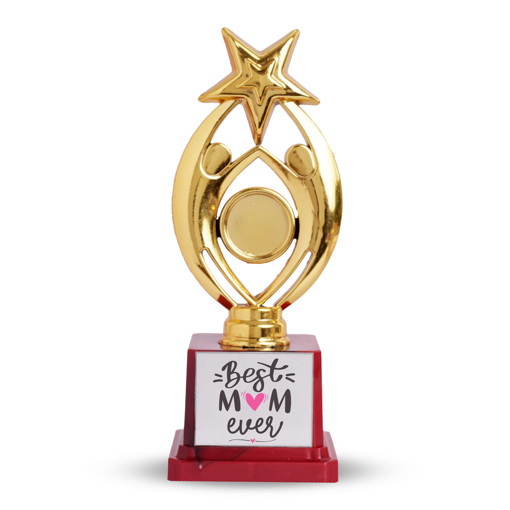 Oye Happy World's No.1 Mom Trophy - Mother's Day Edition