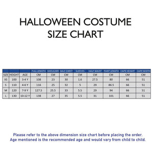 Thunder God Superhero ,Kids Halloween Costume Fancy Dress Up - 3 - 4 Years Halloween