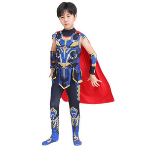 Thunder God Superhero ,Kids Halloween Costume Fancy Dress Up - 3 - 4 Years Halloween