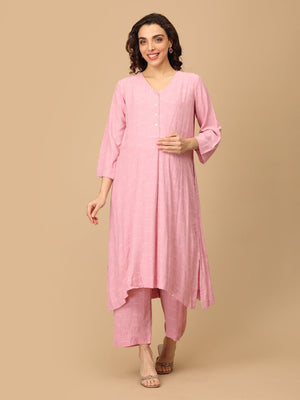 Tickled Pink Maternity and Nursing Co - ord Set - MEW - SK - TCKLP - S