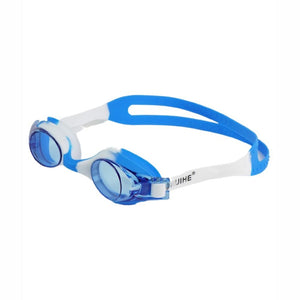 Tie Dye White with Blue Anti Fog UV Protection Leakproof Design Swim Goggles for Kids, 1yr - 4yrs - 1 - 4 years Swim