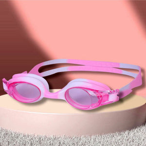 Tie Dye White with Pink Anti Fog UV Protection Leakproof Design Swim Goggles for Kids, 1yr - 4yrs - 1 - 4 years Swim