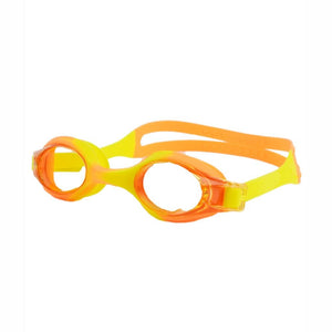 Tie Dye Yellow Blend with Orange Anti Fog UV Protection Leakproof Design Swim Goggles for Kids, 1yr - 4yrs - 1 - 4 years Swim
