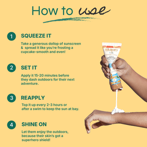 Tikitoro Kids Mineral Sunscreen - TTKMSC04000