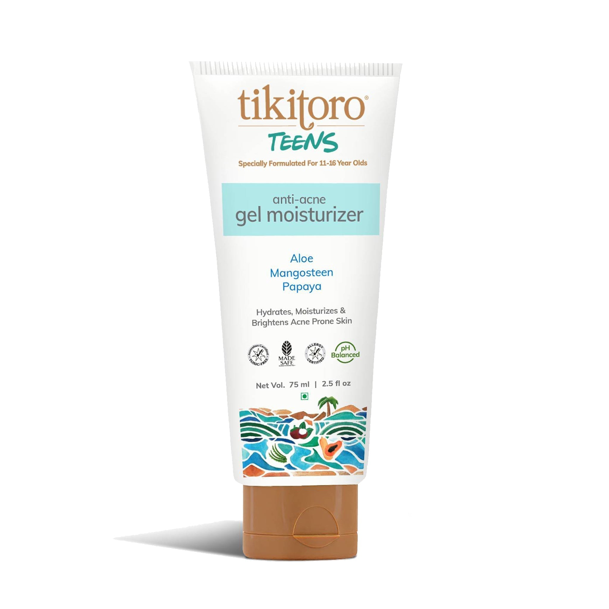 Tikitoro Teens Anti - Acne Gel Moisturizer - TTTAGM04000