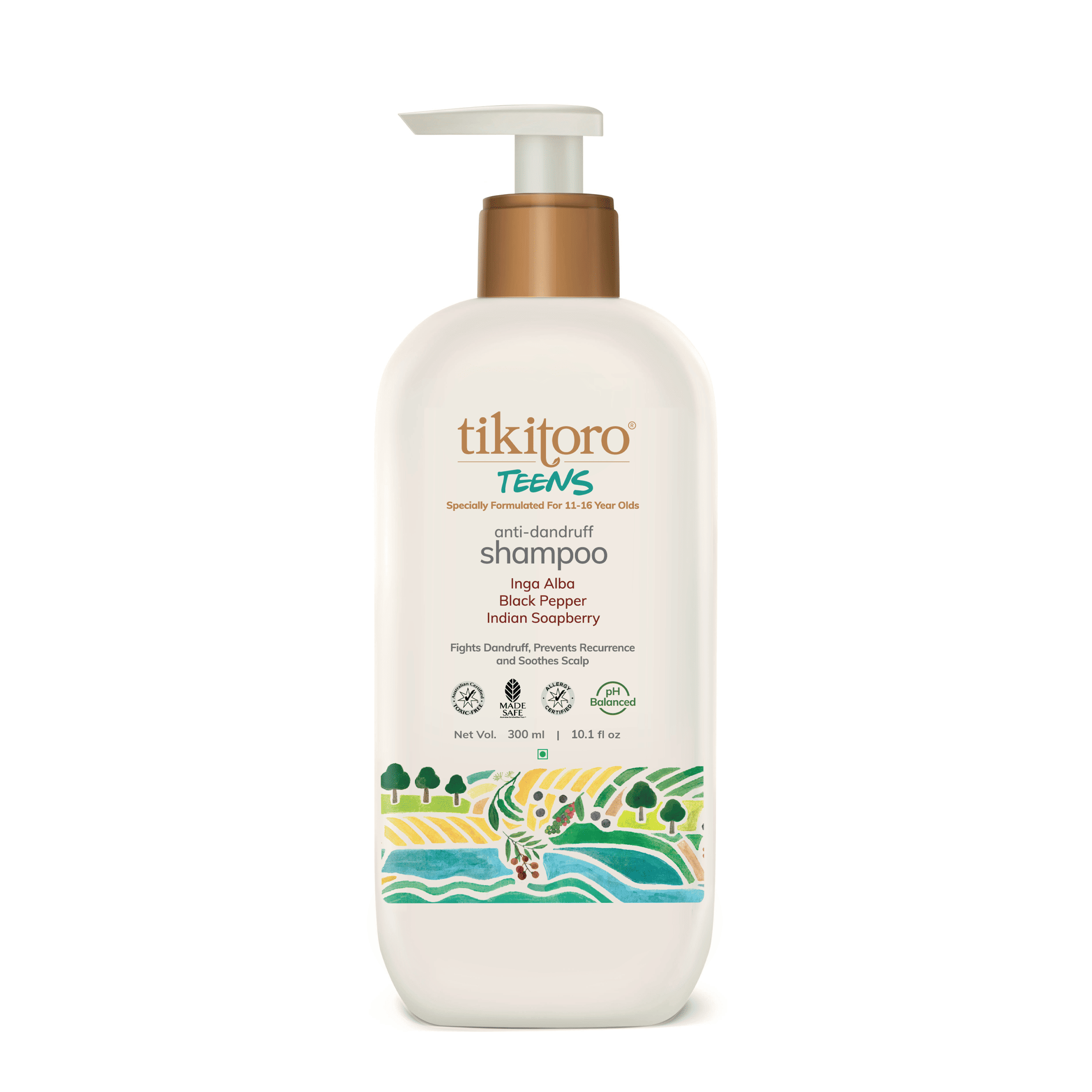 Tikitoro Teens Anti - dandruff Shampoo - TTTADS01000