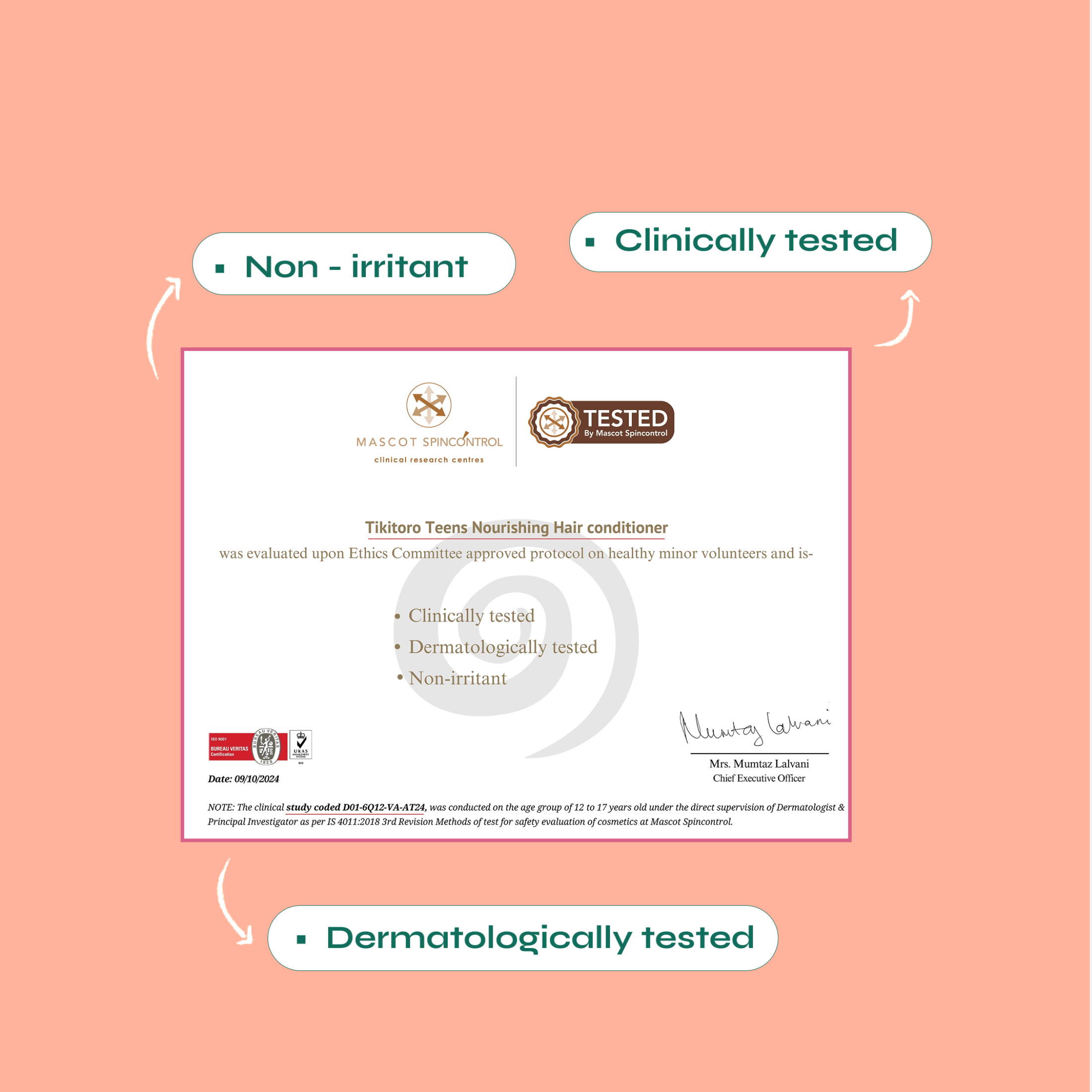 Tikitoro Teens Nourishing Hair Conditioner | Lightweight Conditioner | Controls Frizz & Smoothens Hair - Kids Hair Conditioner