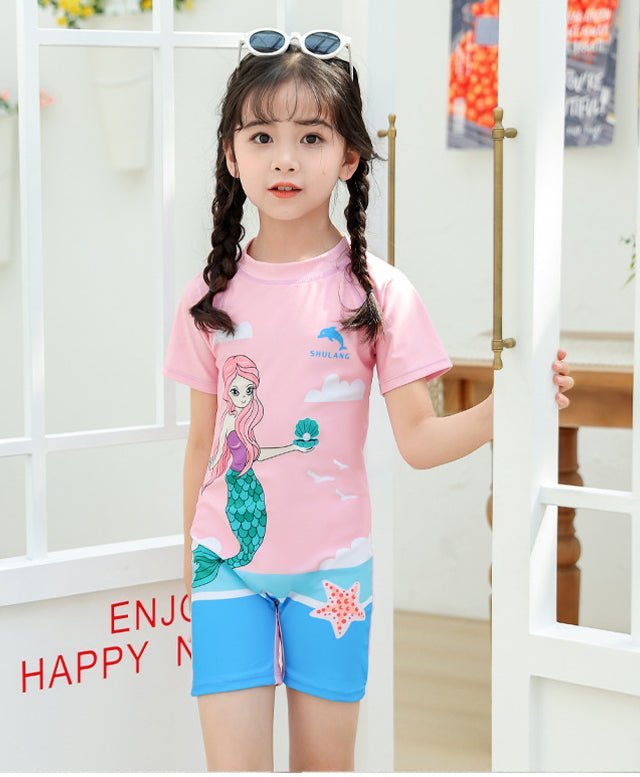 Tiny Mermaid Tales Girls Swimsuit - KSW - SG - MRMGC - 2 - 4