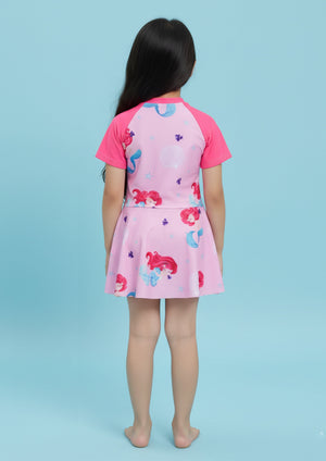 Tiny Tails Girls Swimsuit - 2 - 4 Years Kids Swimwear