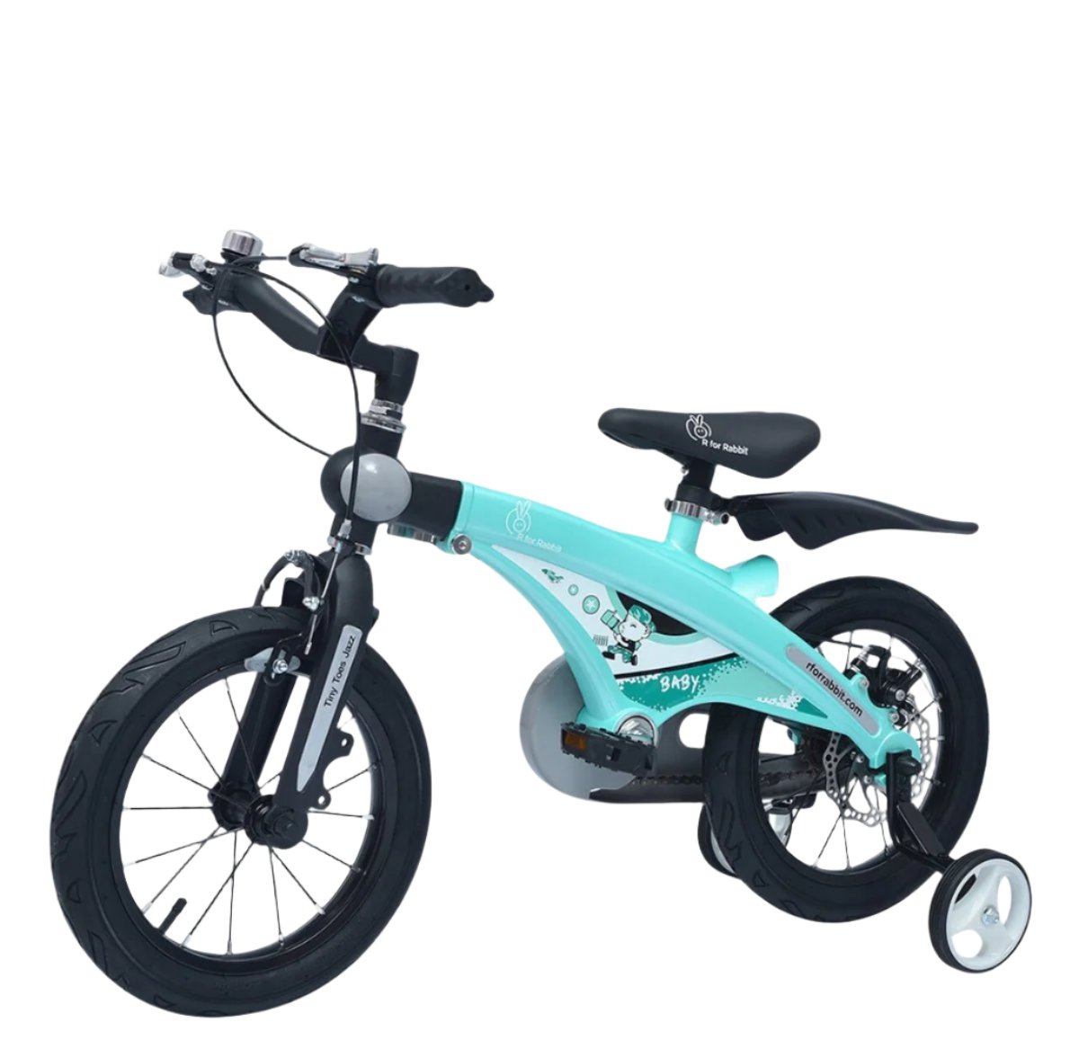 Tiny Toes Jazz Bicycle- Lake Blue I 14 Inch- Lake Blue - BLTTB14