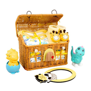 Title: Little Surprise Box 15-Piece Blessed Home Newborn Hamper | The Mom Store - YELLOW Baby & Toddler
