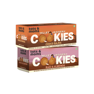 Tots & Mom | Ragi & Almonds | Choco bajra | Pack of 2 - 150g each - HS58