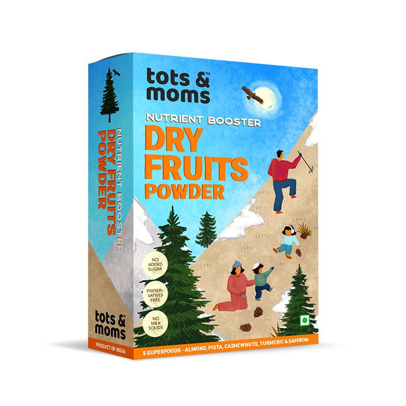 Tots & Moms 100% Dry Fruits Powder for babies - DM01